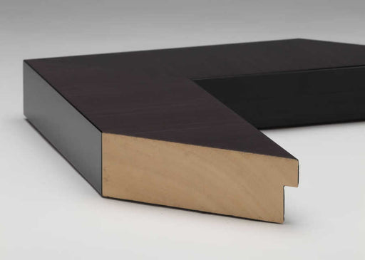 Zebrano Charcoal Roma Elite | Print Decor | Side View