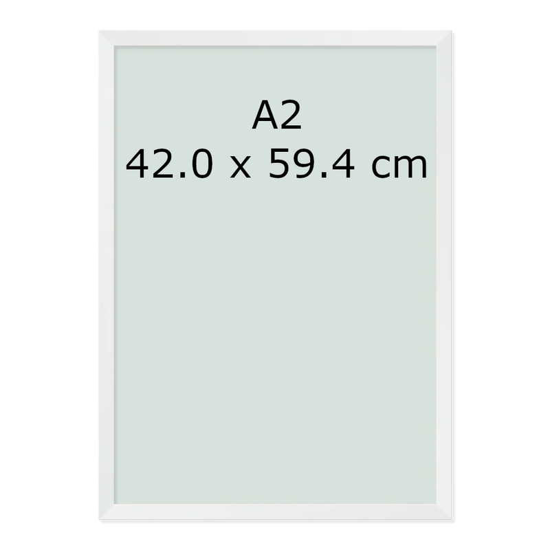 A2 Pre-made kitframe - White