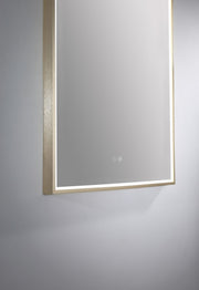 Illuminated Arch Mirror | Brushed Gold