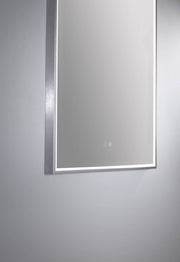Illuminated Arch Mirror | Brushed Nickel