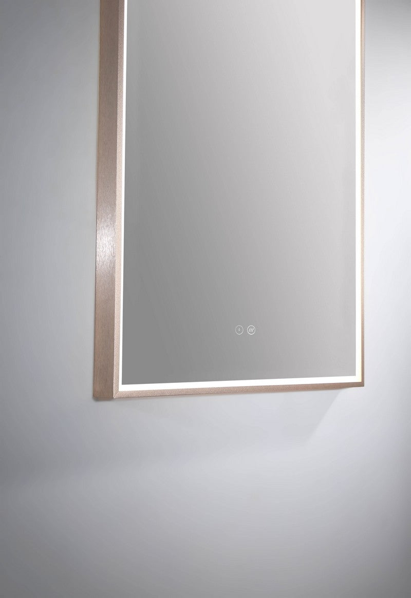 Illuminated Arch Mirror | Rose Gold
