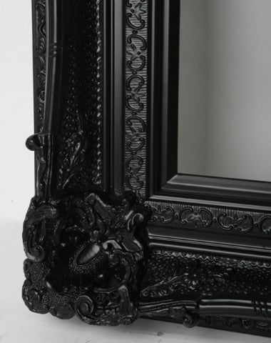 Empty Frame Grand Ornate Black
