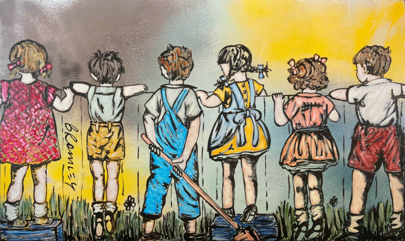 All My Friends Here II | David Bromley