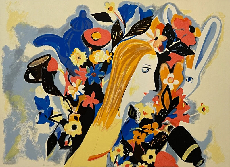 Alice In The Garden by Charles Blackman