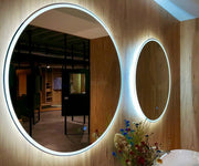 Round Backlit Mirror 80 cm, In Situ