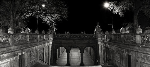 Photography | Bethesda Terrace In Monochrome | Wide Format | by Nick Psomiadis