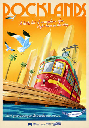 Melbourne Docklands Tram