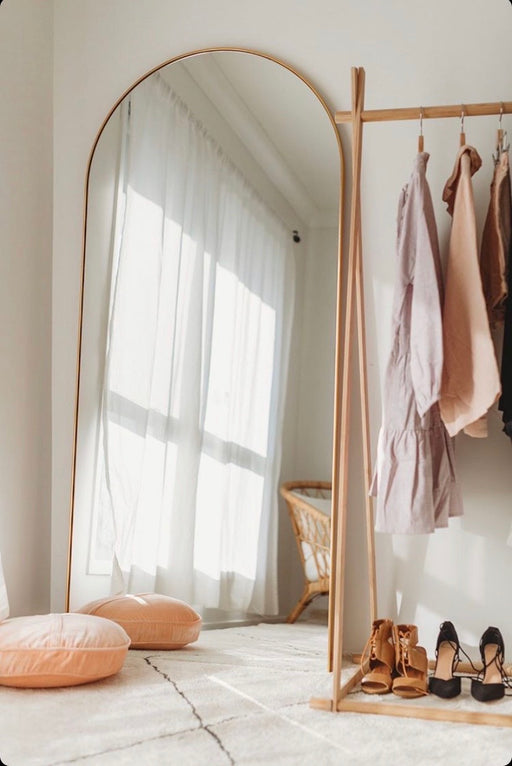 Bjorn Brass Arched Leaner | Photo by @jessiikawilson