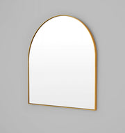 Bjorn Brass Arched Top small Mirror 80 x 85 x 2.5 cm