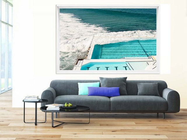 Beautiful Australian Seaside Framed Print | 