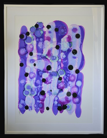Print Decor | Helen Treuel | Breathing Underwater, framed. 
