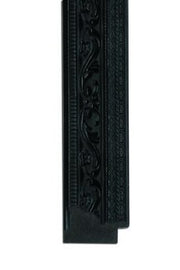PRINT DECOR | ORNATE BLACK FRAMED MIRROR | MIRROR | Detail