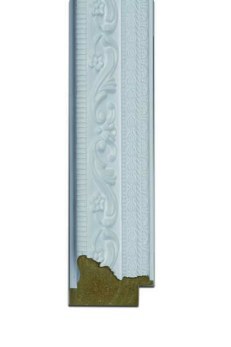 PRINT DECOR | ORNATE WHITE FRAMED MIRROR | MIRROR | Detail