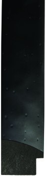 PRINT DECOR | BLACK GUNMETAL DISTRESSED METALIC FRAME | MIRROR