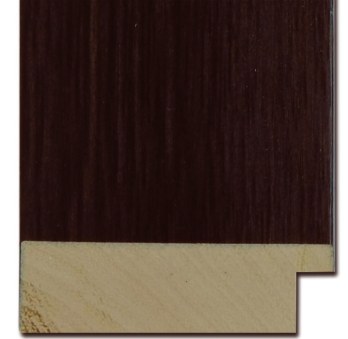 Wide Flat Dark Mocha Frame | Mirrors | Print Decor Malvern