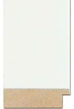 Wide Flat White Frame | Mirrors | Print Decor Malvern