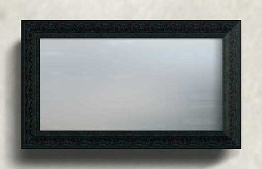 PRINT DECOR | ORNATE BLACK FRAMED MIRROR | MIRROR