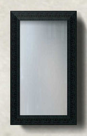 PRINT DECOR | ORNATE BLACK FRAMED MIRROR | MIRROR