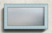 PRINT DECOR | ORNATE WHITE FRAMED MIRROR | MIRROR