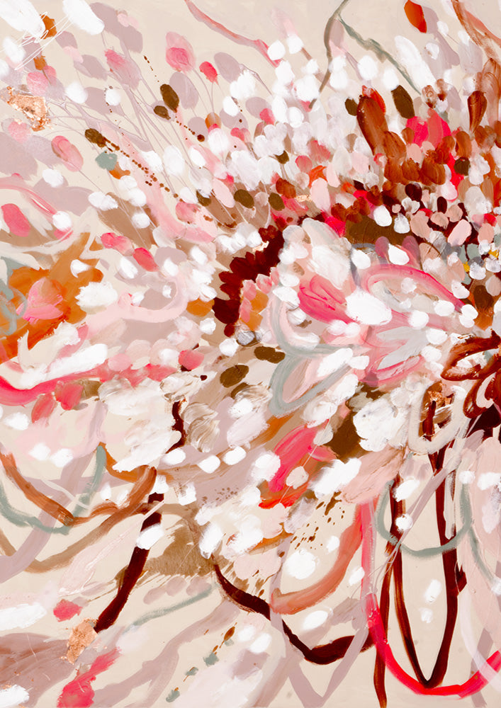 Love and Devotion Left | Framed Canvas Print 