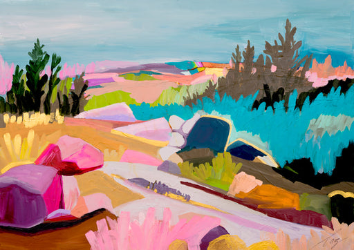 Take Me There | Framed Canvas Print 