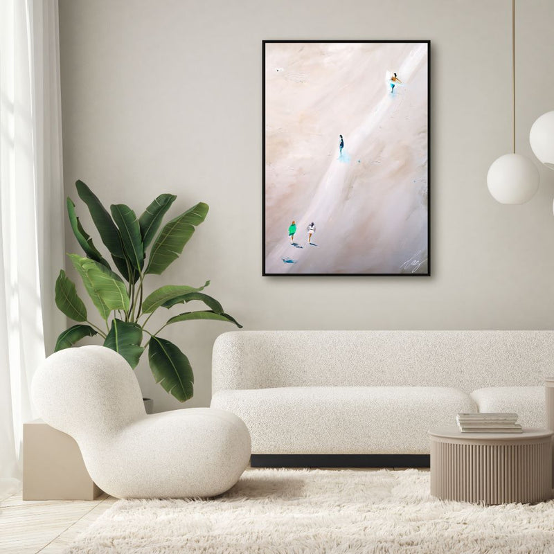 Canvas Print in Black Frame