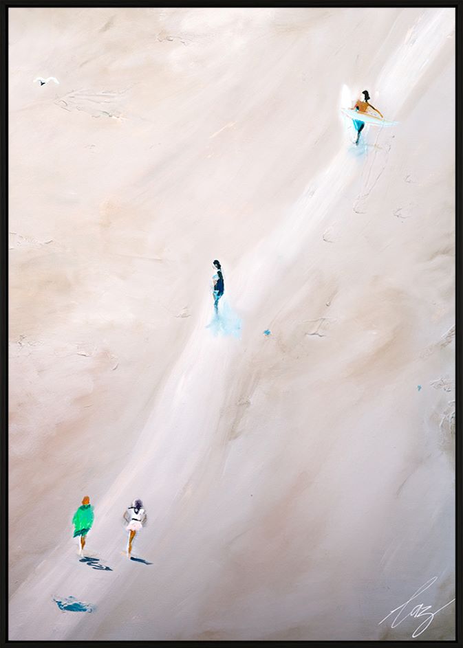 Canvas Print in Black Frame