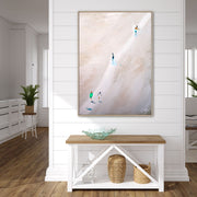 Canvas Print in Oak Frame