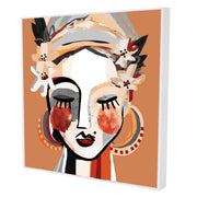 Ceramic Darling Framed Canvas | White Frame | Print Decor