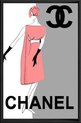 Coco Chanel in Coral