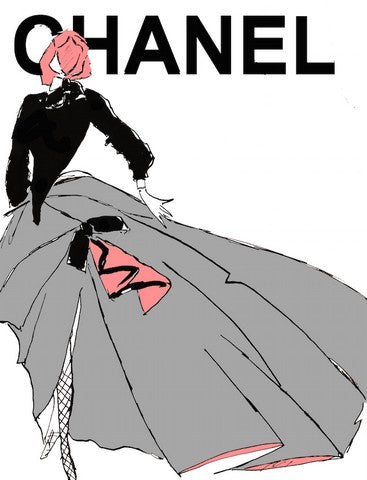 On Trend Image | Coco Chanel in Grey | Print Decor, Melbourne