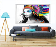 American Indian Designer Image | Cherokee Daughter, In Situ 