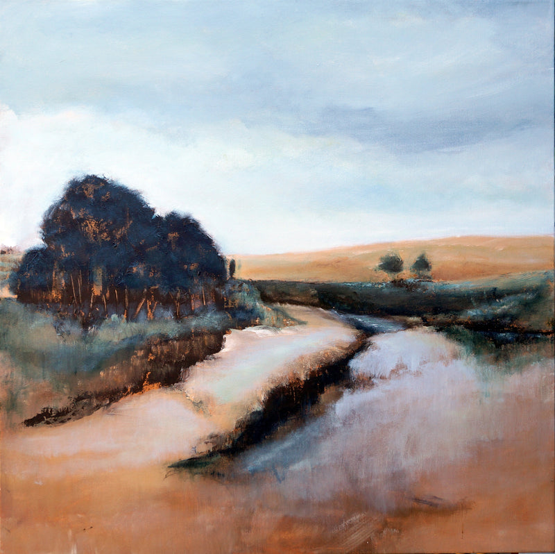 Story Brook Acrylic by Lydia Lauwers (Ben-Natan)