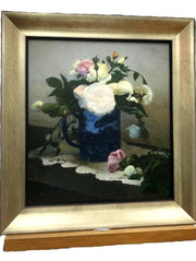 The original painting, framed