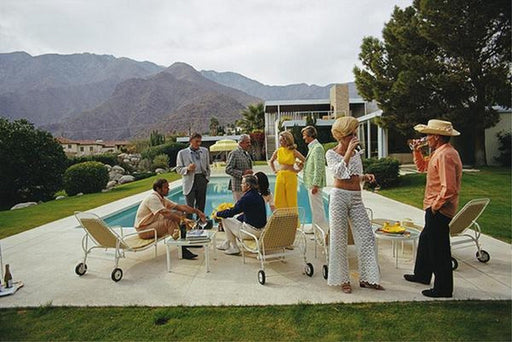Desert House Party by Slim Aarons 