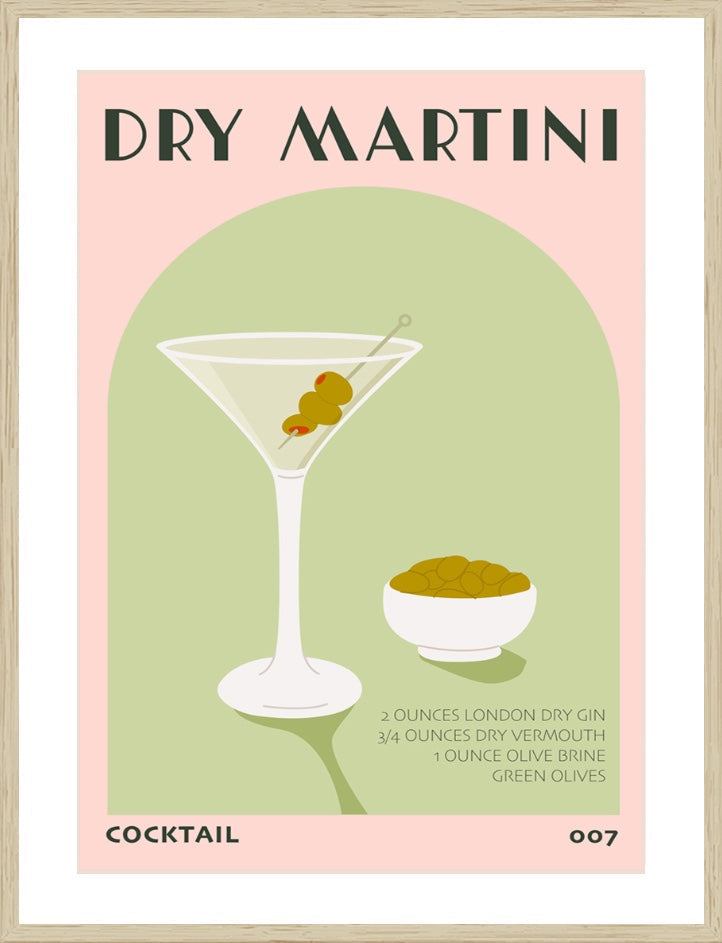 Dry Martini | Framed Print