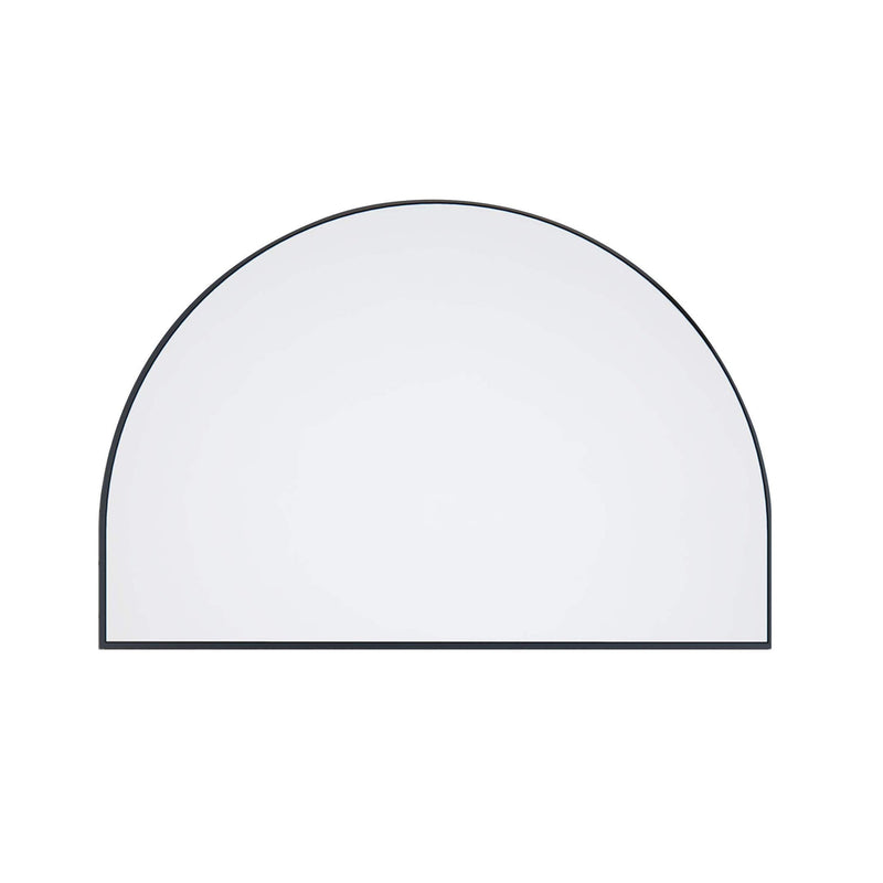 Arch Metal Framed Mirror | Black
