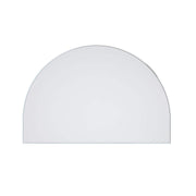 Arch Metal Framed Mirror | White