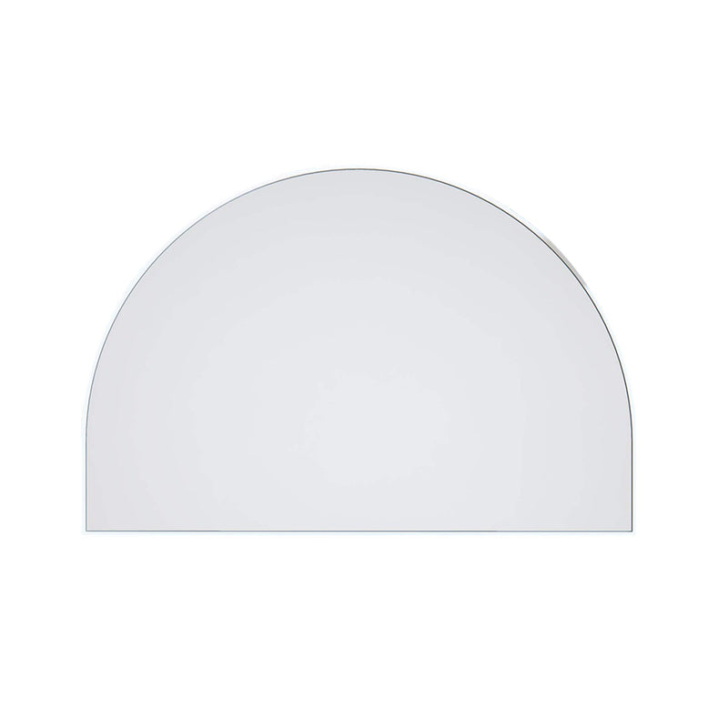 Arch Metal Framed Mirror | White