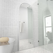 Arch Metal Framed Mirror | White
