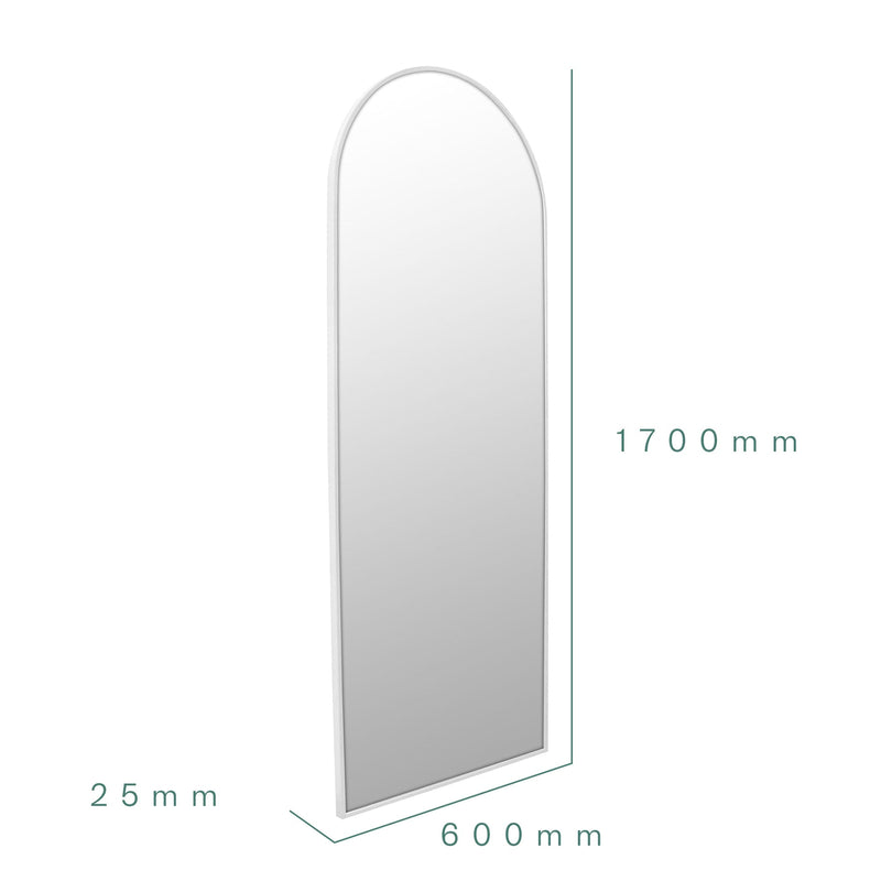 Arch Metal Framed Mirror | Dimensions