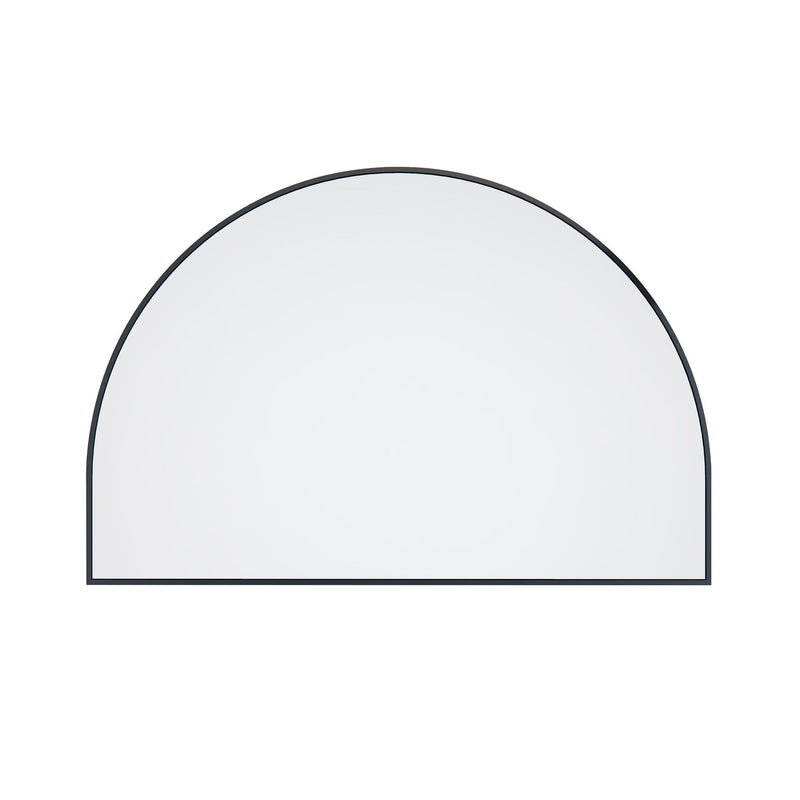 Metal Arched Mirror | Black