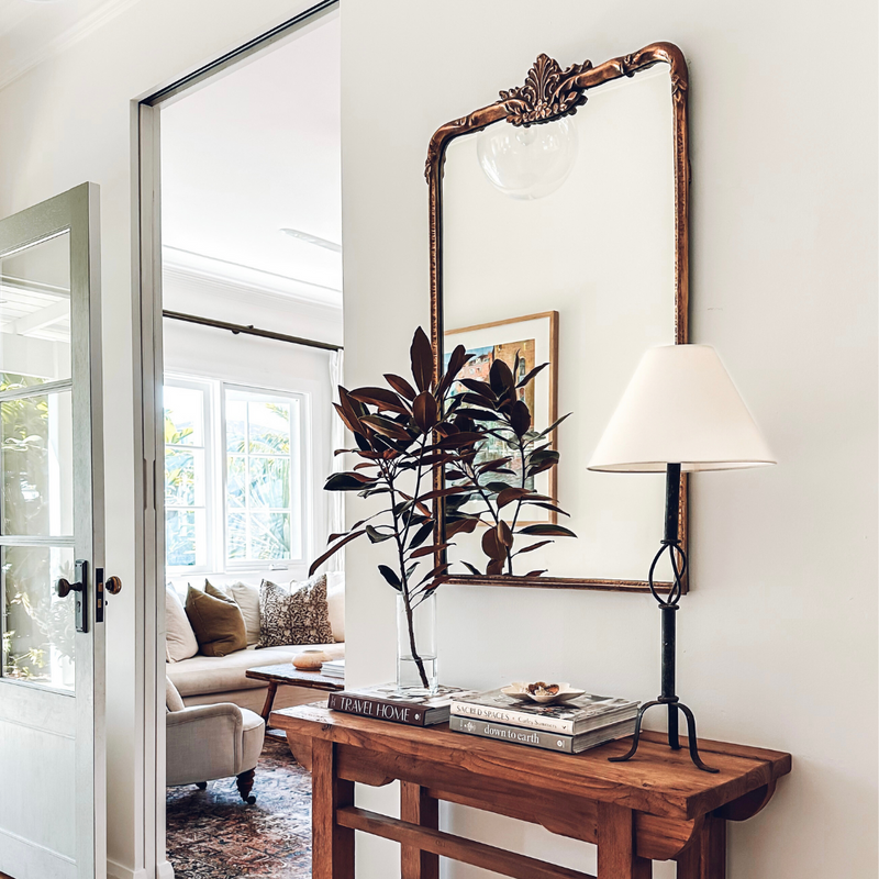Germaine Mirror Antique Brass | Rectangle