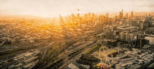 Photography |  Grunge Melbourne From Above |  Wide Format | by Nick Psomiadis