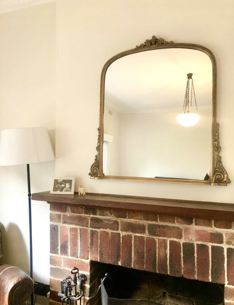 Hepburn Mirror 98 x 101 cm Gold | Print Decor 