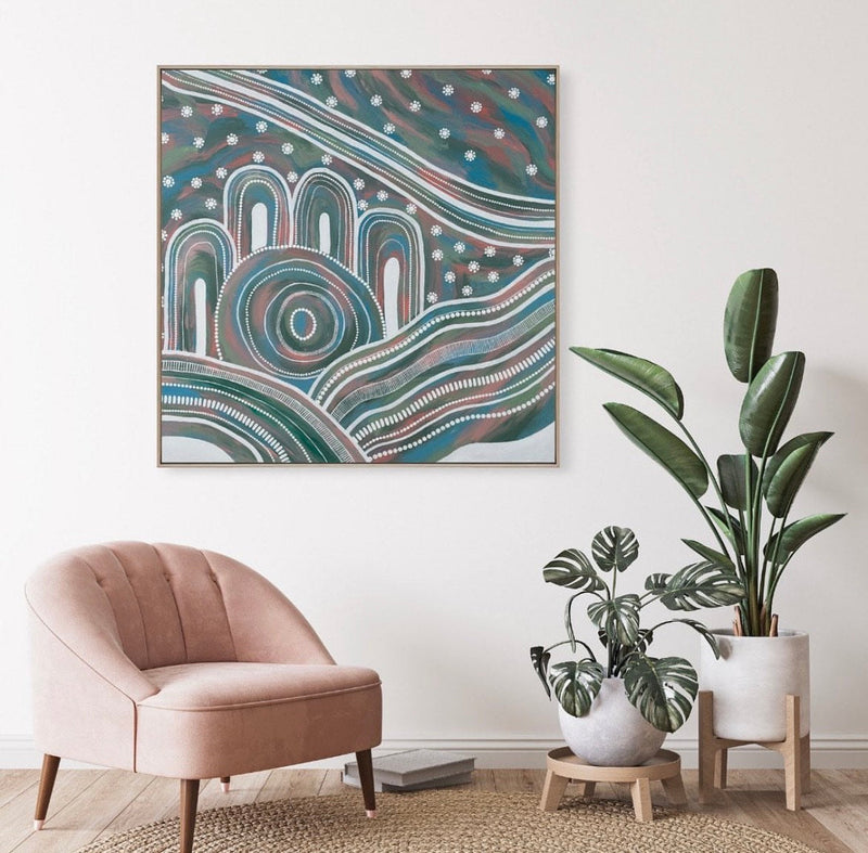 Beyond | Framed Canvas