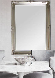 Print Decor Princess silver frame mirror