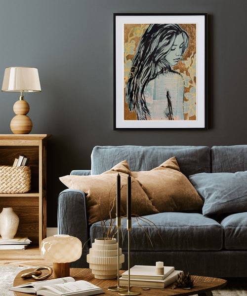 Jessica with Blossoms | David Bromley | Sold Out