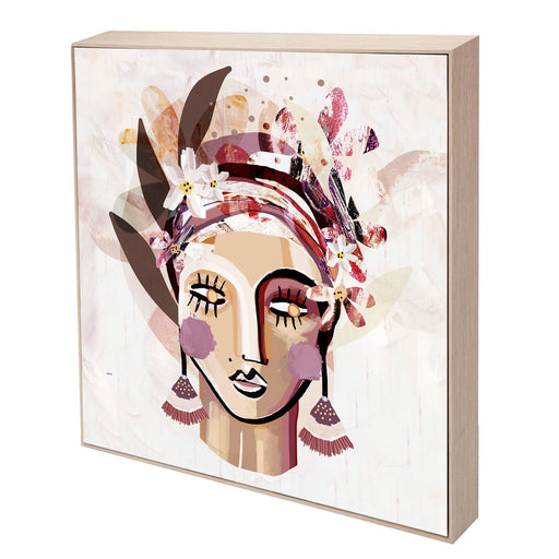 Kelburn Ruby | Oak Frame | Print Decor