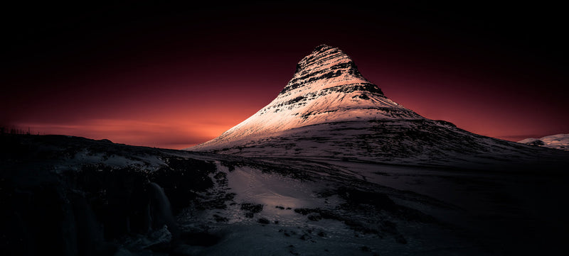 Photography | Kirkjufell Dusk | Wide Format | by Nick Psomiadis